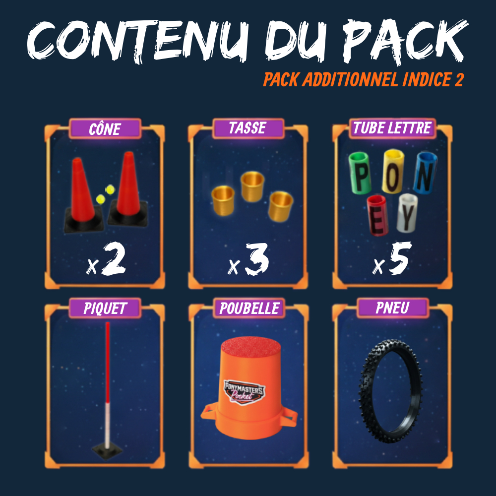 Pack Indice 2 Pony Games Ponymasters